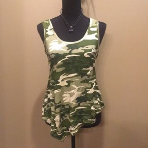 Camo tank top